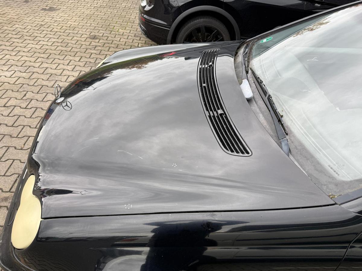 Mercedes C Klasse W203 original Motorhaube 040 schwarz BJ04 Mercedes C Klasse W203 original Motorhaube 040 schwarz BJ04